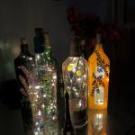 Hand-Painted Floral Bottle